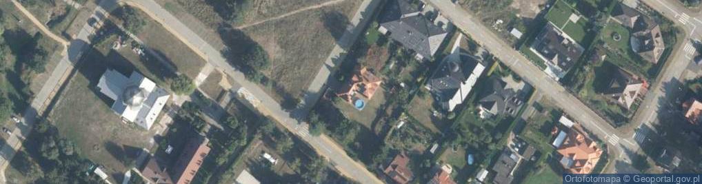 Zdjęcie satelitarne Pawia ul.