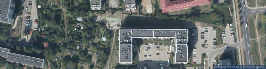 Zdjęcie satelitarne Panoramiczna ul.