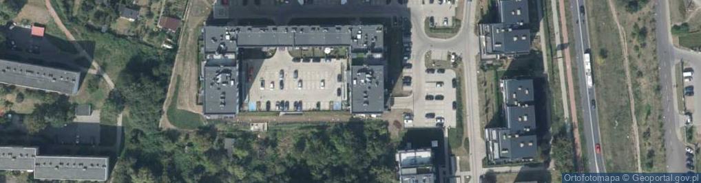 Zdjęcie satelitarne Panoramiczna ul.