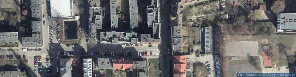 Zdjęcie satelitarne Paska Jana Chryzostoma ul.