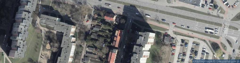 Zdjęcie satelitarne Pasterska ul.