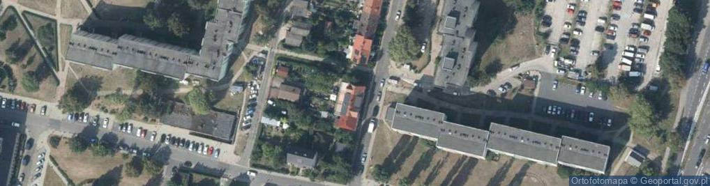 Zdjęcie satelitarne Pasterska ul.