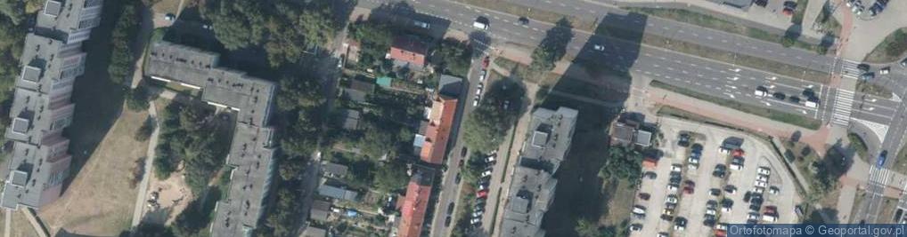 Zdjęcie satelitarne Pasterska ul.
