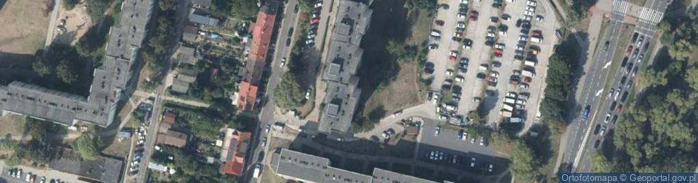 Zdjęcie satelitarne Pasterska ul.