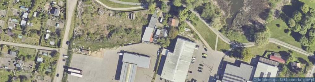 Zdjęcie satelitarne Pasymska ul.