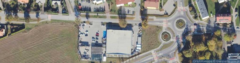 Zdjęcie satelitarne Pałucka ul.
