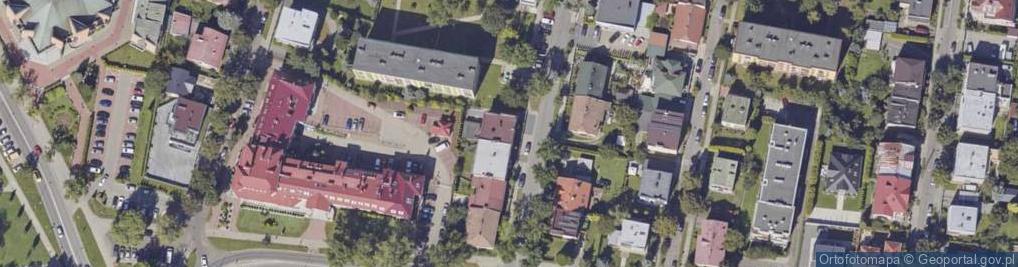 Zdjęcie satelitarne Parkowa ul.
