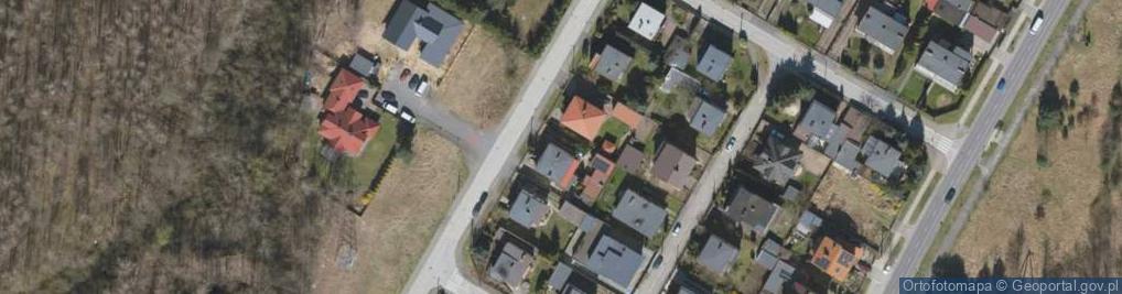 Zdjęcie satelitarne Parkowa ul.