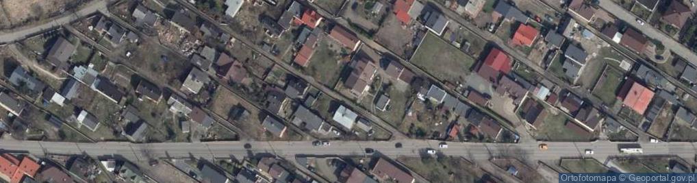 Zdjęcie satelitarne Pauliny ul.