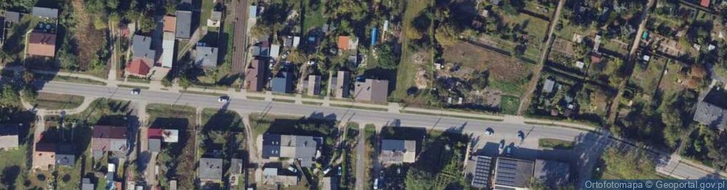 Zdjęcie satelitarne Pakoska ul.
