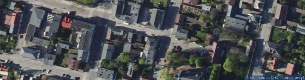 Zdjęcie satelitarne Parkowa ul.