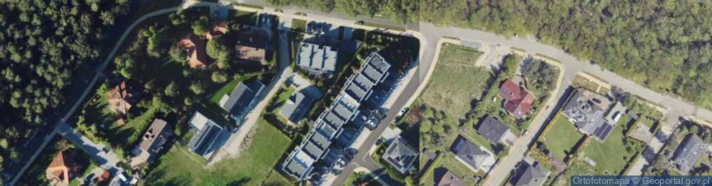 Zdjęcie satelitarne Palmowa ul.