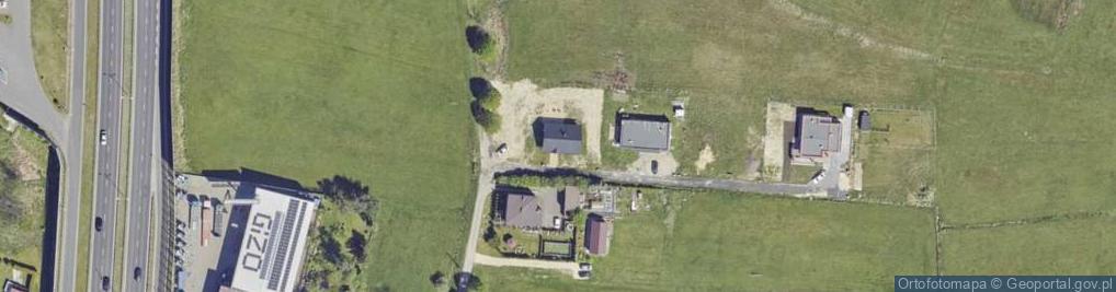 Zdjęcie satelitarne Paproci ul.