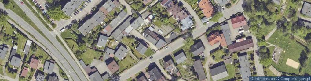 Zdjęcie satelitarne Paprocańska ul.