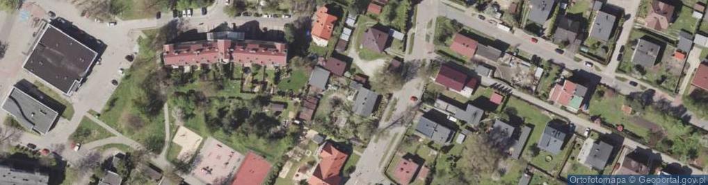 Zdjęcie satelitarne Paprocańska ul.