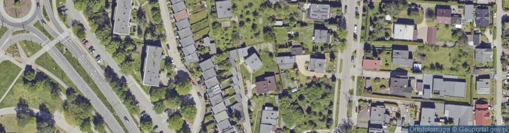Zdjęcie satelitarne Paprocańska ul.