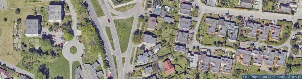 Zdjęcie satelitarne Paprocańska ul.