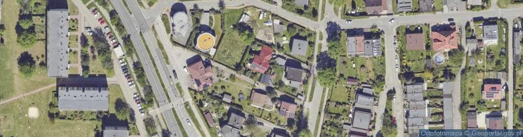 Zdjęcie satelitarne Paprocańska ul.