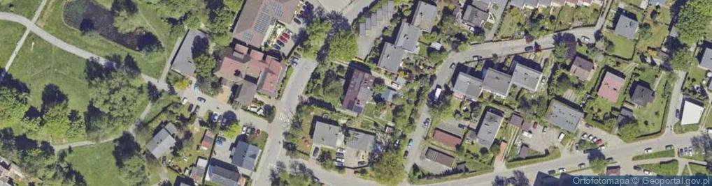 Zdjęcie satelitarne Paprocańska ul.