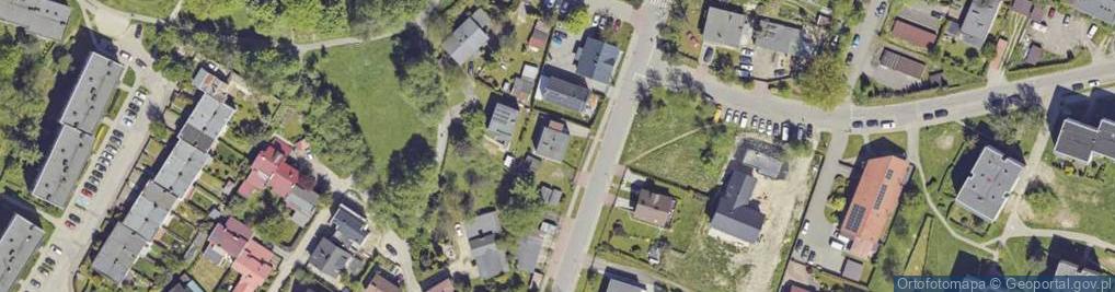 Zdjęcie satelitarne Paprocańska ul.