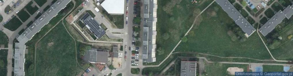 Zdjęcie satelitarne Palisadowa ul.
