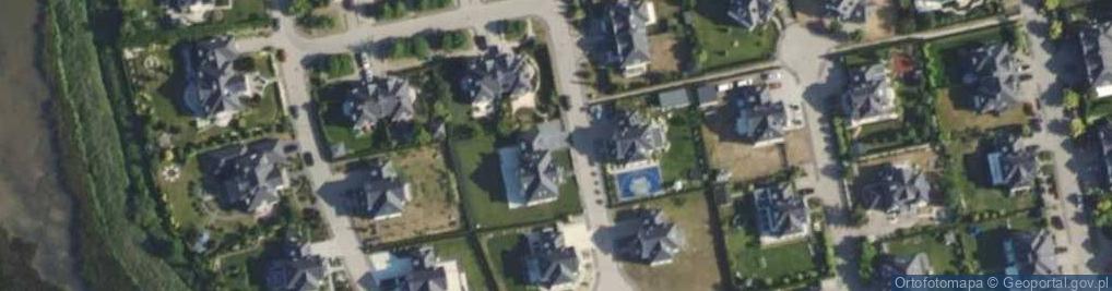 Zdjęcie satelitarne Pąsowej Róży ul.