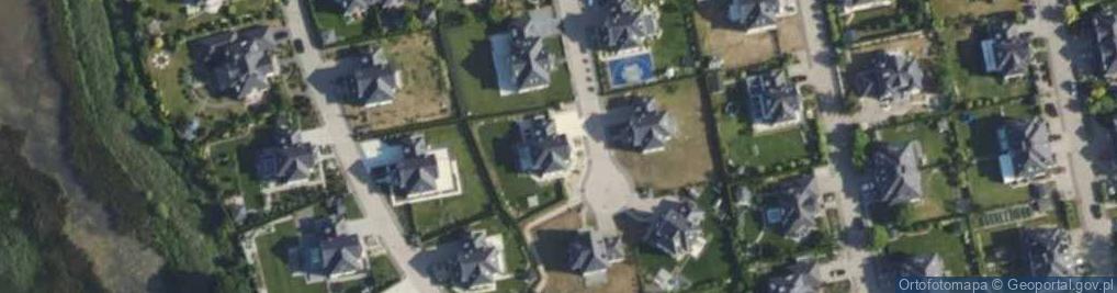 Zdjęcie satelitarne Pąsowej Róży ul.