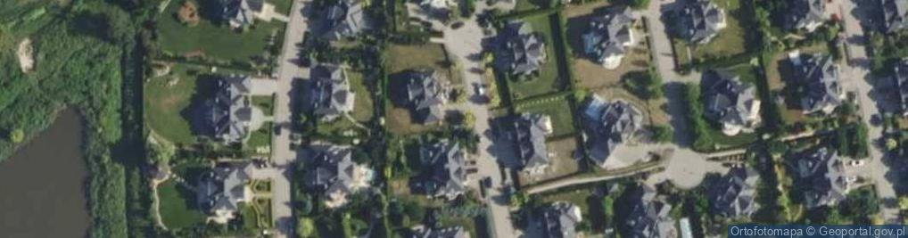 Zdjęcie satelitarne Pąsowej Róży ul.