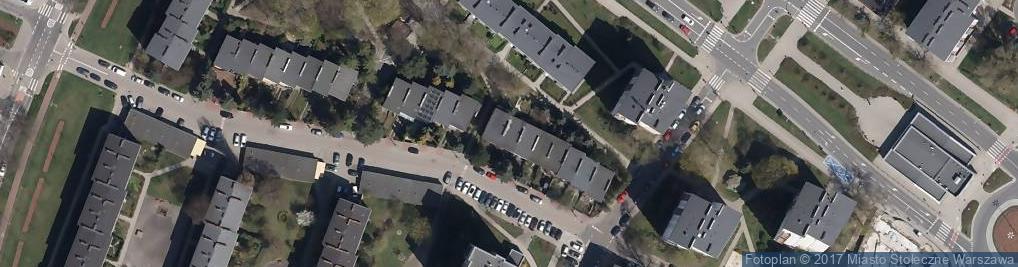 Zdjęcie satelitarne Pawlikowskiej-Jasnorzewskiej Marii ul.