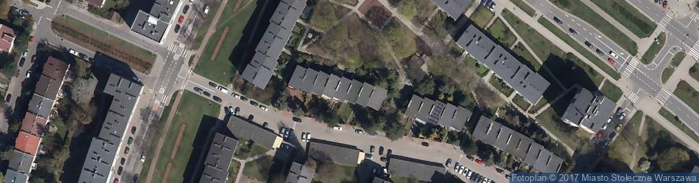 Zdjęcie satelitarne Pawlikowskiej-Jasnorzewskiej Marii ul.