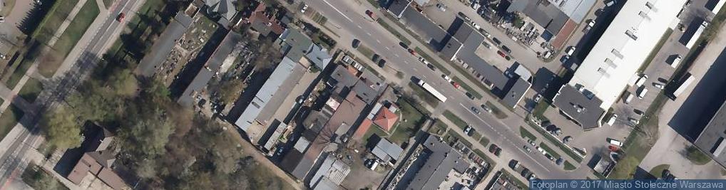 Zdjęcie satelitarne Palisadowa ul.
