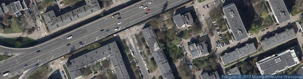Zdjęcie satelitarne Paryska ul.