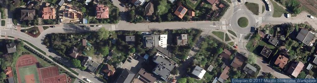 Zdjęcie satelitarne Pabianicka ul.