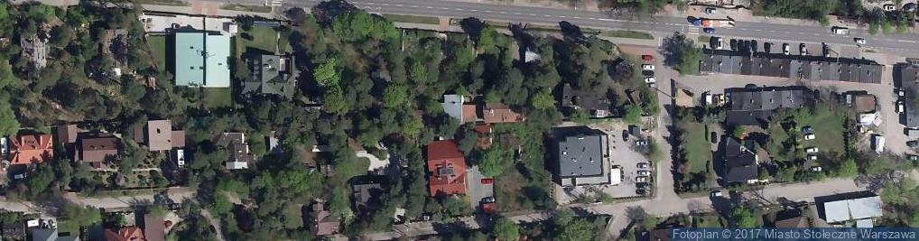 Zdjęcie satelitarne Panny Wodnej ul.