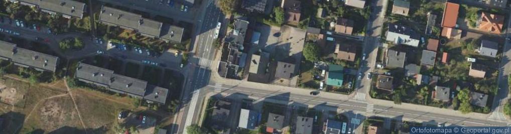 Zdjęcie satelitarne Partyzantów ul.