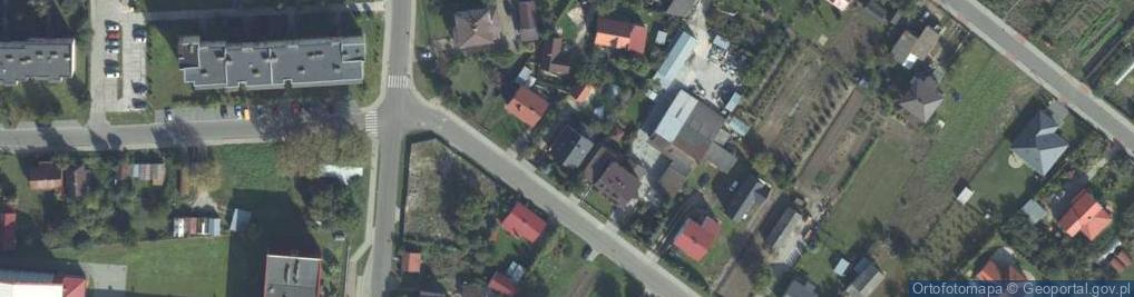 Zdjęcie satelitarne Partyzantów ul.