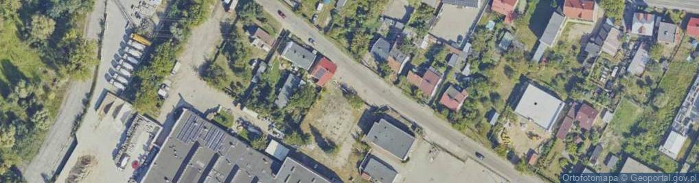 Zdjęcie satelitarne Papieżka ul.