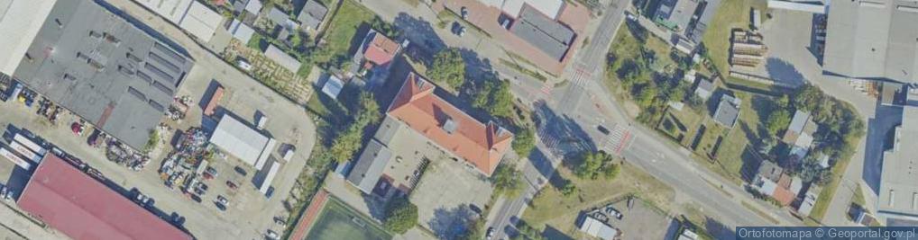 Zdjęcie satelitarne Papieżka ul.