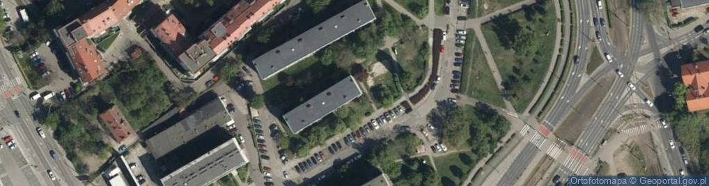 Zdjęcie satelitarne Parnickiego Teodora ul.