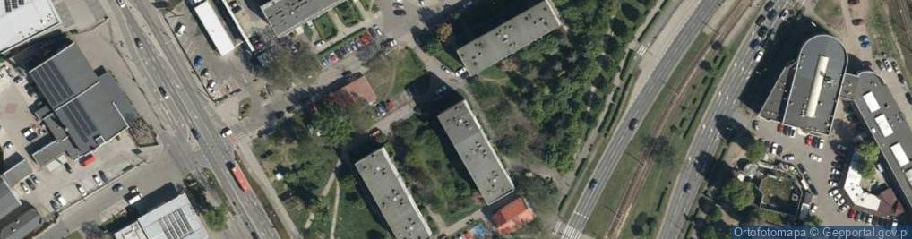 Zdjęcie satelitarne Parnickiego Teodora ul.