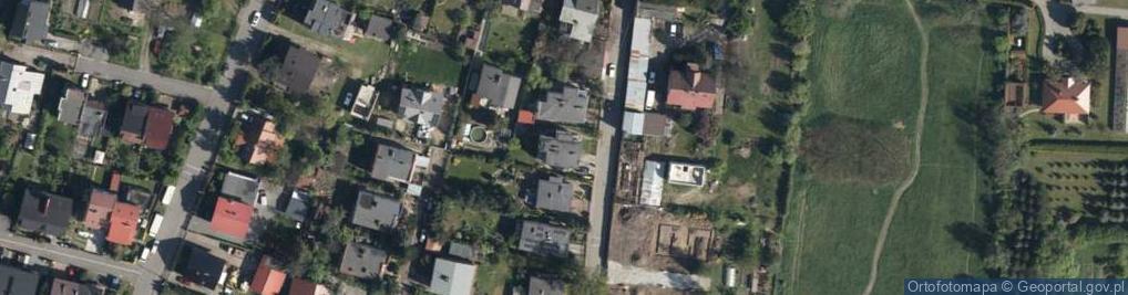 Zdjęcie satelitarne Paryska ul.