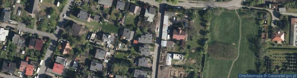 Zdjęcie satelitarne Paryska ul.