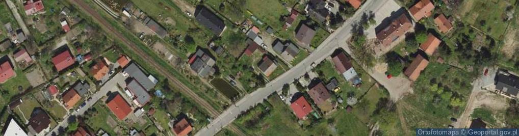 Zdjęcie satelitarne Pawłowicka ul.
