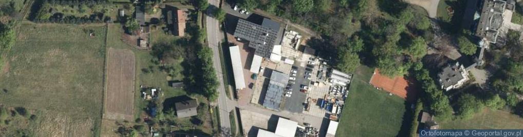Zdjęcie satelitarne Pawłowicka ul.