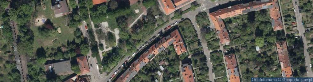 Zdjęcie satelitarne Partyzantów ul.