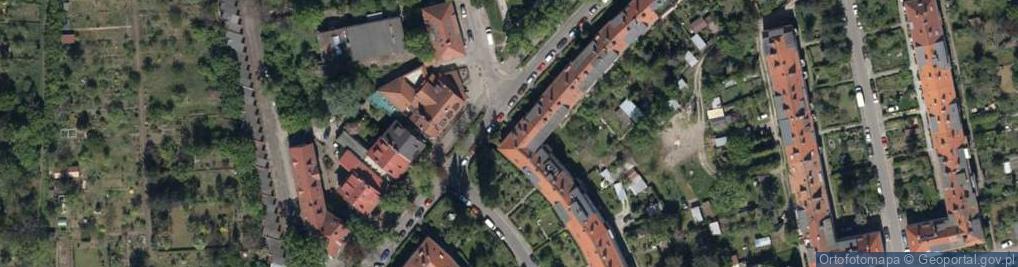 Zdjęcie satelitarne Partyzantów ul.