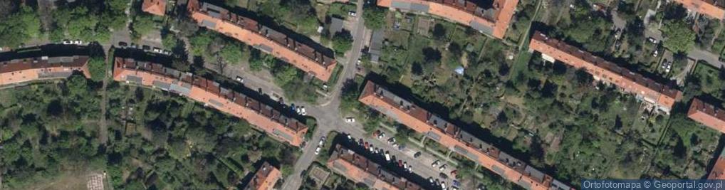 Zdjęcie satelitarne Partyzantów ul.