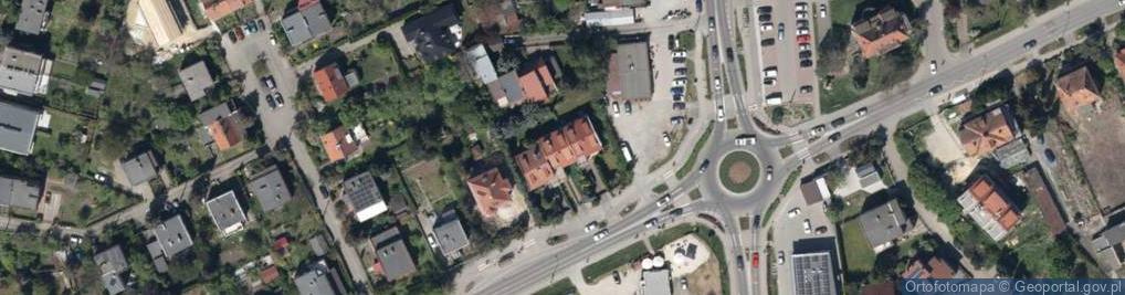 Zdjęcie satelitarne Parafialna ul.