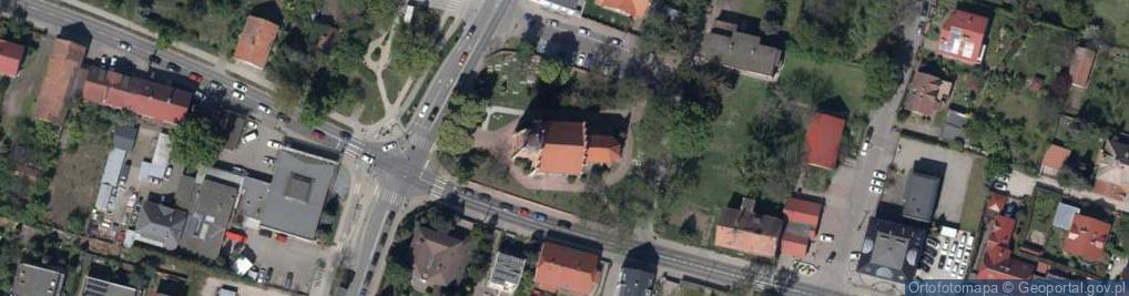 Zdjęcie satelitarne Parafialna ul.