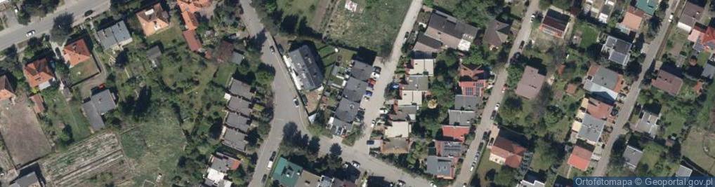 Zdjęcie satelitarne Pawia ul.